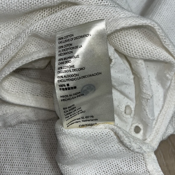 Free People Palm Tree Dreams Top Ivory Size M - Picture 6 of 7